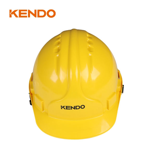 Mũ bảo hộ an toàn màu vàng bằng nhựa ABS Kendo - 76012