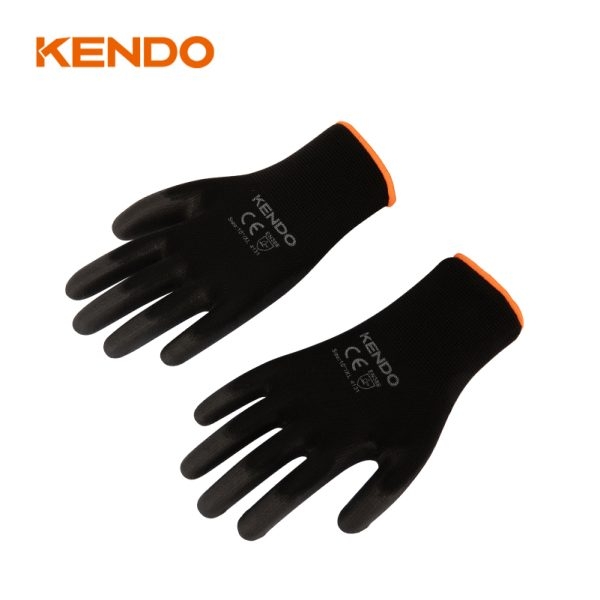 Găng tay chống cắt tráng PU 10 inch size XL (CE) 76118 Kendo