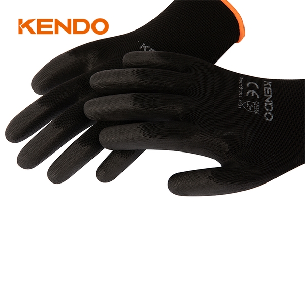 Găng tay chống cắt tráng PU 10 inch size XL (CE) 76118 Kendo