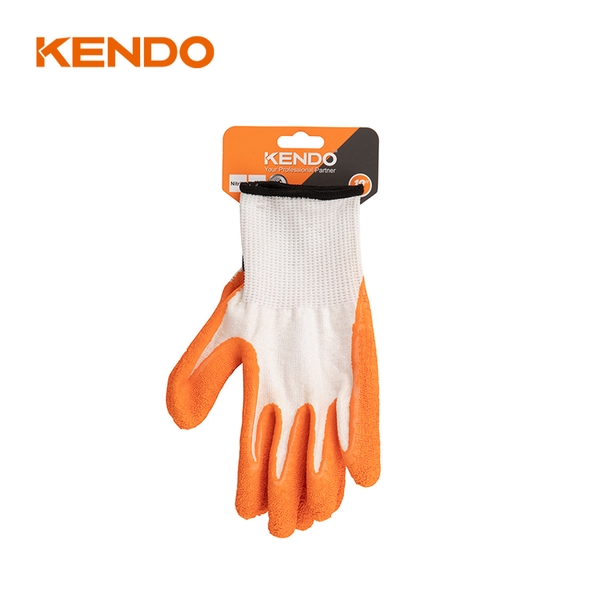 Găng tay bảo hộ tráng Nitrile size 10 inch (XL) - 76121 Kendo