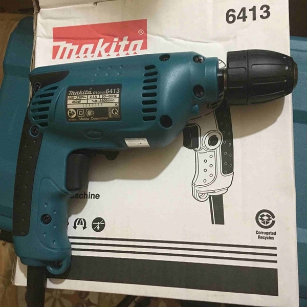 Máy khoan 10/25mm dùng điện 450W Makita 6413