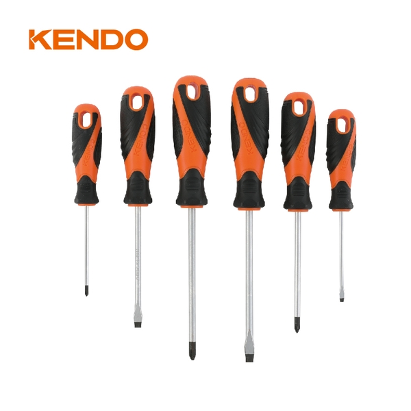 Bộ tua vít 6 cái (ba ke và dẹp) Kendo - 85114