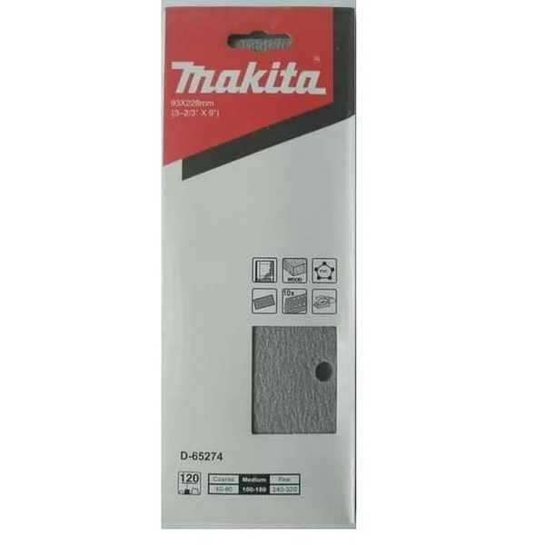 Giấy chà nhám 93x228mm Makita (10 cái/bộ)