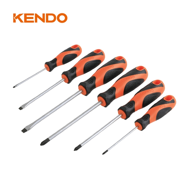 Bộ tua vít 6 cái (ba ke và dẹp) Kendo - 85114