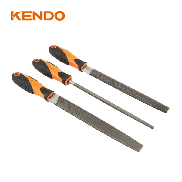 Bộ 3 cái dũa thép kích thước 200mm / 8