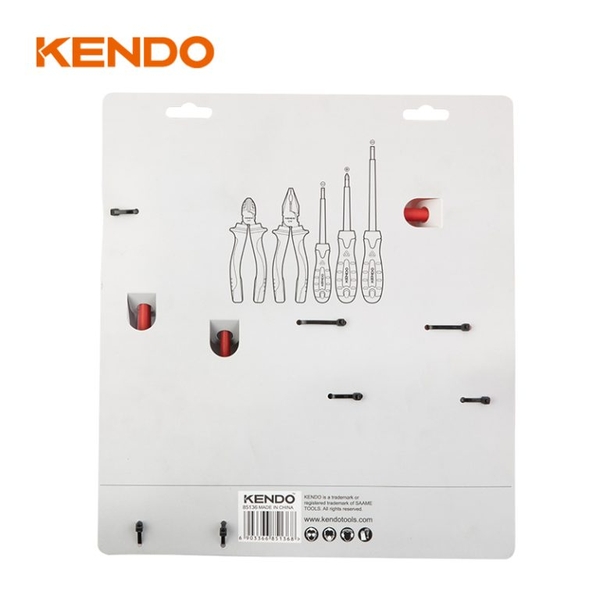 Bộ kìm và tua vít cách điện 1000V 5 chi tiết Kendo - 85136