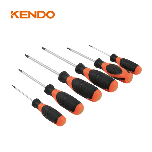 Bộ tua vít 6 cái đầu hình sao Kendo - 85137