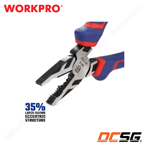 Kìm điện bằng thép CR-V  Workpro