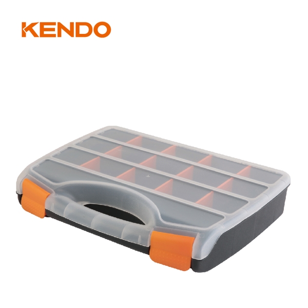 Hộp nhựa đựng đồ nghề 17 ngăn kích thước 32.9 x 25.5 x 6 cm Kendo - 90224