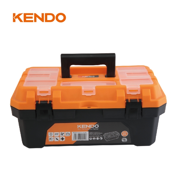 Hộp nhựa đựng dụng cụ 14 inch kích thước 35 x 20 x 16.5 cm Kendo - 90255
