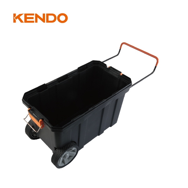 Hộp nhựa đựng dụng cụ có bánh xe kích thước 60 × 30 × 39 cm Kendo - 90274