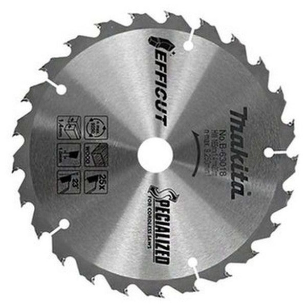 Lưỡi cưa gỗ hợp kim Efficut 25 răng 165x1.4x20mm Makita B-63018