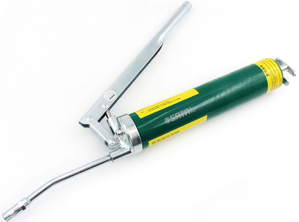 Súng bơm mỡ dung tích 400cc tay cầm hợp kim nhôm SATA 97202