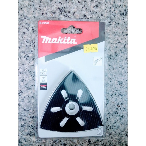 Đế chà nhám tam giác 94mm Makita B-21537 (màu trắng)
