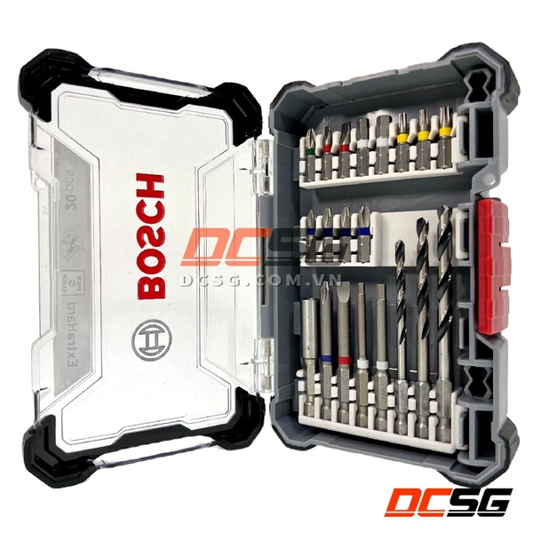 Bộ mũi khoan và vặn vít ExtraHard 20 chi tiết Bosch 2608522422