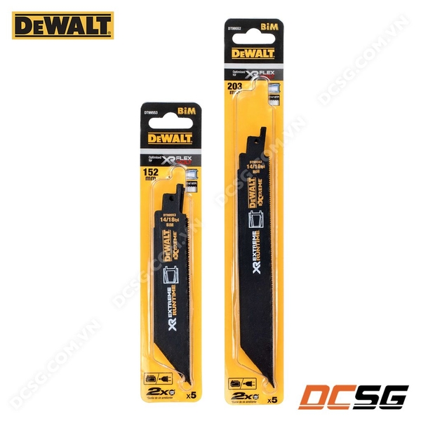 Lưỡi cưa kiếm cắt kim loại DEWALT EXTREME