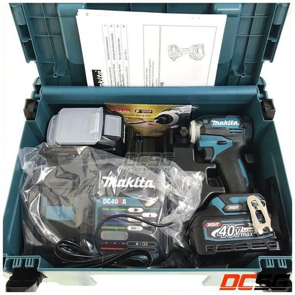 Máy vặn vít 220 N.m dùng pin 40Vmax Makita TD001GM201