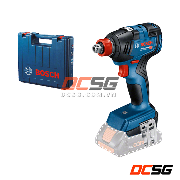Máy bắt vít động lực dùng pin/chìa vặn Bosch GDX 18V-200 (SOLO)