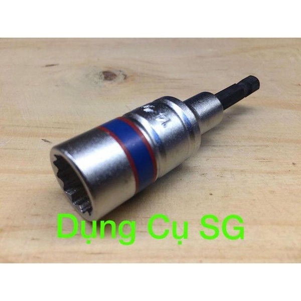 Đầu bắt ốc 14mm cho máy bắt vít Kingtony 76B814M