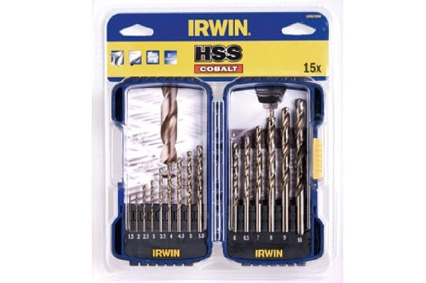 Bộ mũi khoan kim loại (15 cái) Irwin 10503990