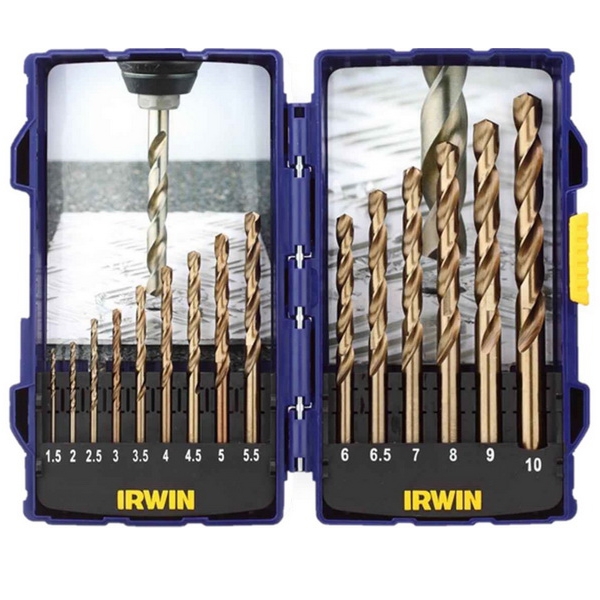 Bộ mũi khoan kim loại (15 cái) Irwin 10503990