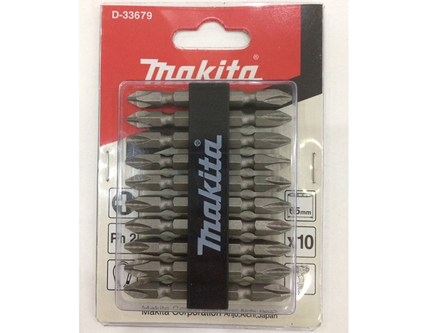 Mũi vít bake 2 đầu PH2x65mm (01 mũi) Makita D-33679