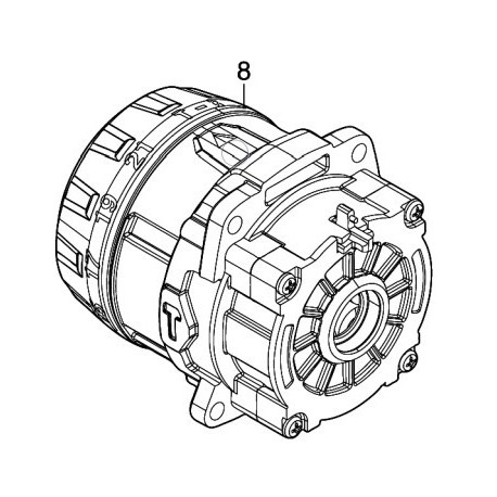 Cụm nhông DHP486 Makita 122A92-6