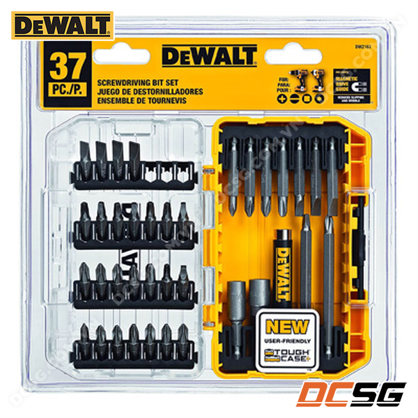 Bộ mũi khoan vặn vít đa năng DeWALT DW2163