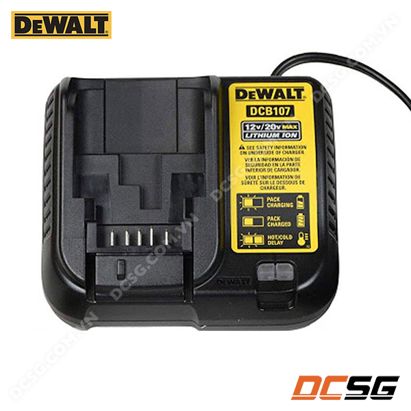 Bộ sạc pin đa năng DeWALT DCB107