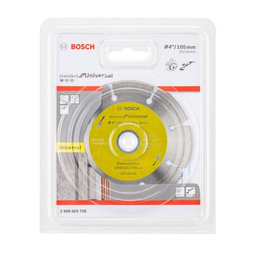 Đĩa cắt kim cương đa năng105x20/16mm Bosch 2608603726