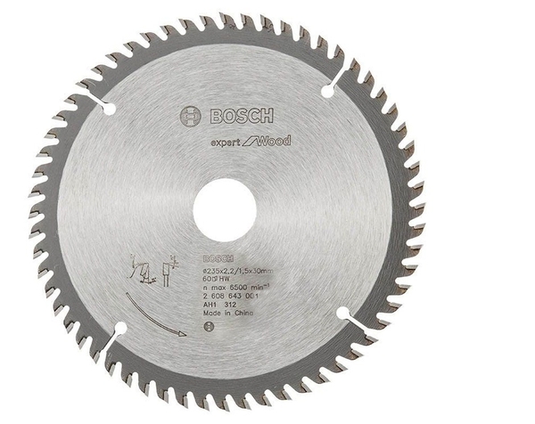 Đĩa cưa gỗ 2.5/1.9x25.4x254mm Bosch