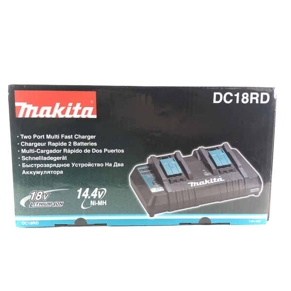 Sạc nhanh 2 cổng 14.4-18V DC18RD Makita 196933-6