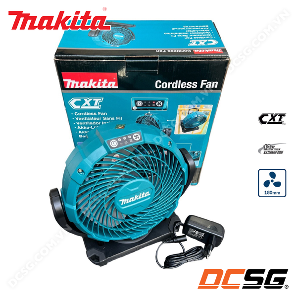 Quạt dùng pin Li-on 12V Max CXT 180mm Makita CF100DZ (không pin sạc)