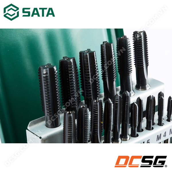 Bộ Taro ren trong bằng thép HSS (21 cái) SATA 50453