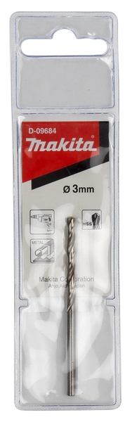 Mũi khoan kim loại HSS-G 3.0x61mm Makita D-09684