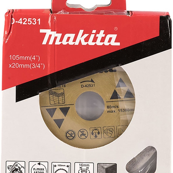 Lưỡi cắt kim cương 20x105mm Makita D-42531