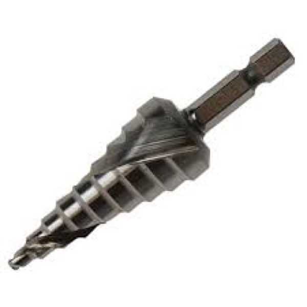 Mũi khoan bậc sọc thẳng 4.0-12mm chuôi lục giác Makita D-46414