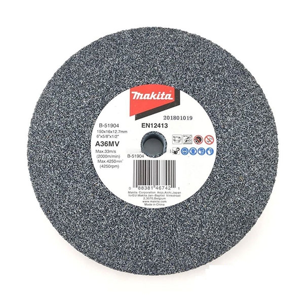 Đá mài kim loại 150x12.7x16mm cho máy mài 2 đá Makita
