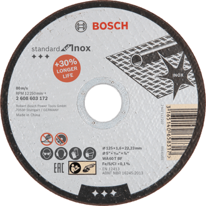 Đá cắt Standard for Inox Bosch 2608601513