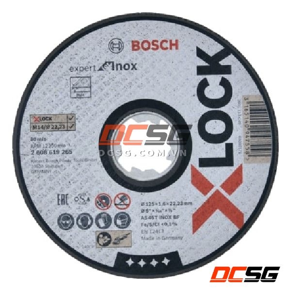 Đá cắt X-LOCK Expert for Inox Bosch 2608619265