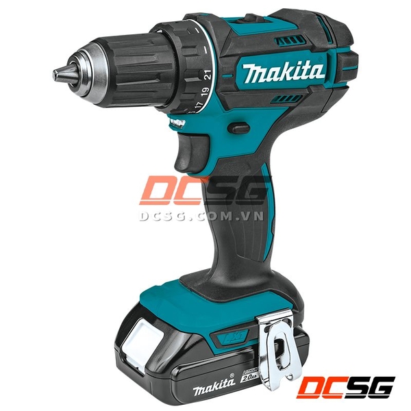 Máy khoan và vặn vít dùng pin (18v) Makita DDF482RAE