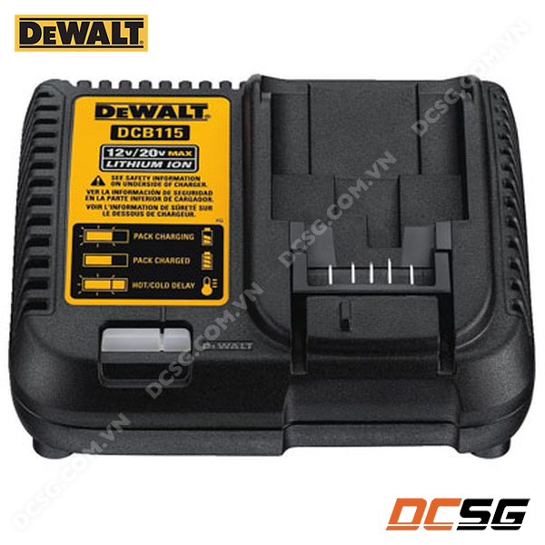 Đế sạc pin DeWALT DCB115-KR 10.8V-18V