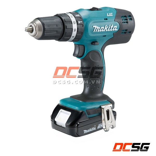 Máy khoan búa và vặn vít dùng pin (18v) Makita DHP453SYE