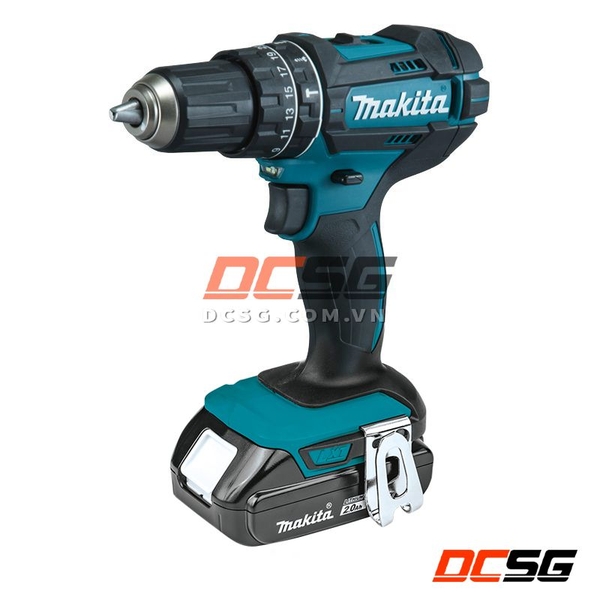 Máy khoan búa, vặn vít dùng pin (18v) Makita DHP482RAE