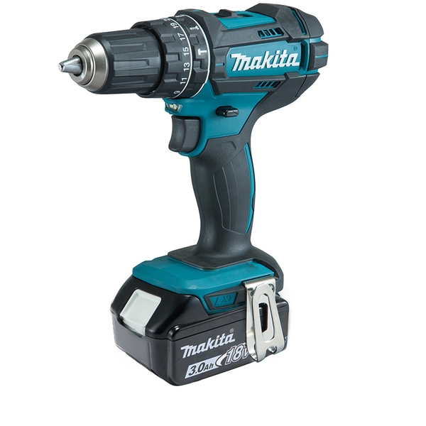 Máy khoan búa, vặn vít dùng pin (18v) Makita DHP482RFE