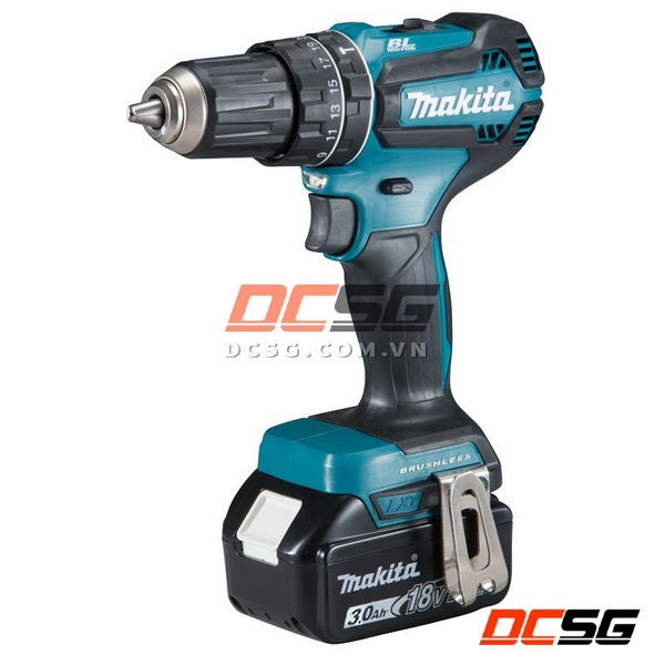 Máy khoan búa, vặn vít dùng pin (bl)(18v) Makita DHP485SFE