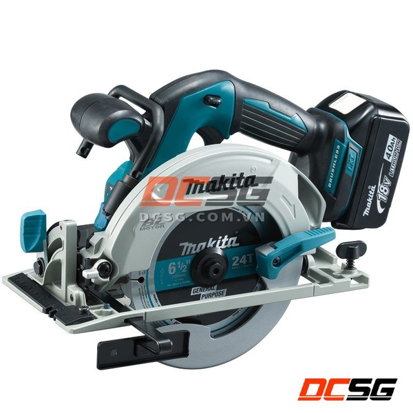 Máy cưa đĩa dùng pin (165mm/bl)(18v) Makita DHS680RMJ