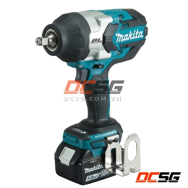 Máy siết bu lông dùng pin (12.7mm/dây đeo/bl)(18v) Makita DTW1002JX2