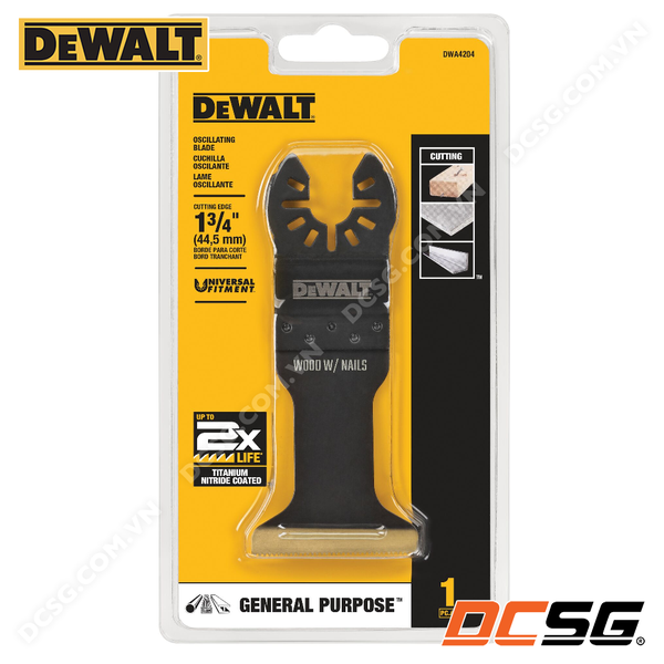 Lưỡi cắt Titan cho máy cắt rung Dewalt DWA4204