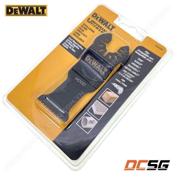 Lưỡi cắt gỗ 30x40mm cho máy cắt rung Dewalt DWA4206